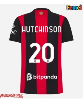 AC Milan Omari Hutchinson #20 Tricou Fotbal Replică 2026-27 Femei Acasa